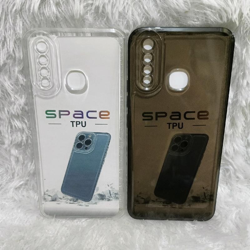Case Silikon Bening Vivo Y19 Softcase Casing Space TPU Protect Camera