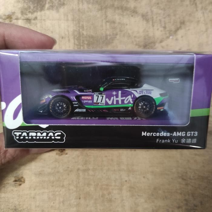 DIECAST TARMAC WORKS MERCEDES BENZ AMG GT3 FRANK YU
