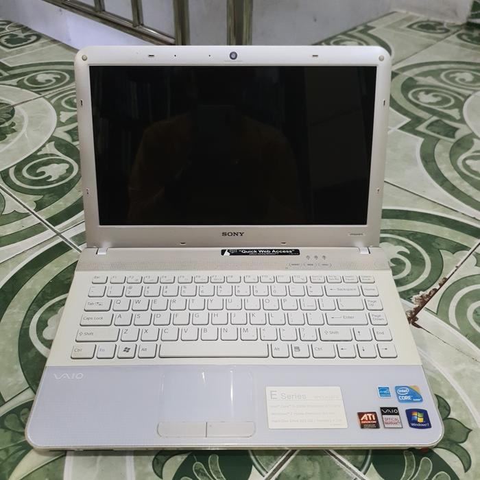laptop sony vaio vpcea15fg intel core i3-330m processor .