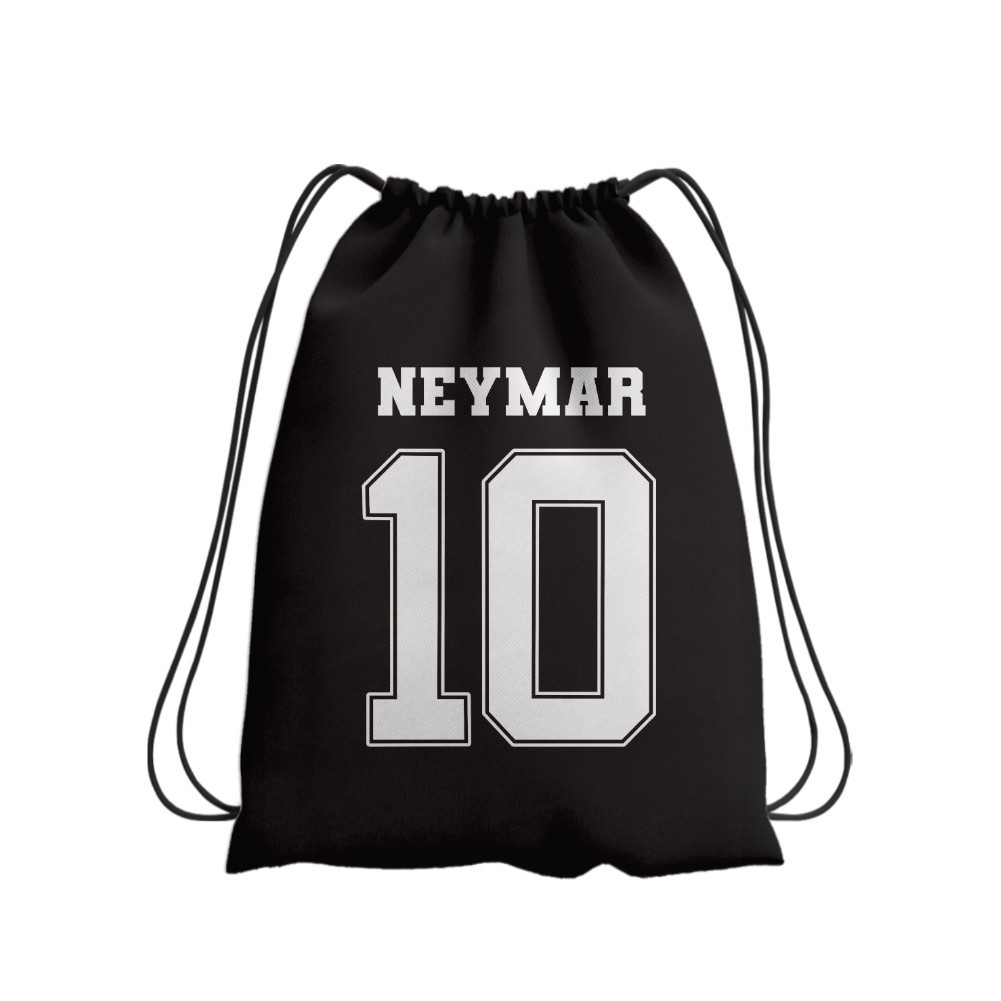 NEYMAR   Tas Serut Ransel Tas Sepatu Futsal bola tas Sekolah BISA CUSTOM Terlaris Atheena
