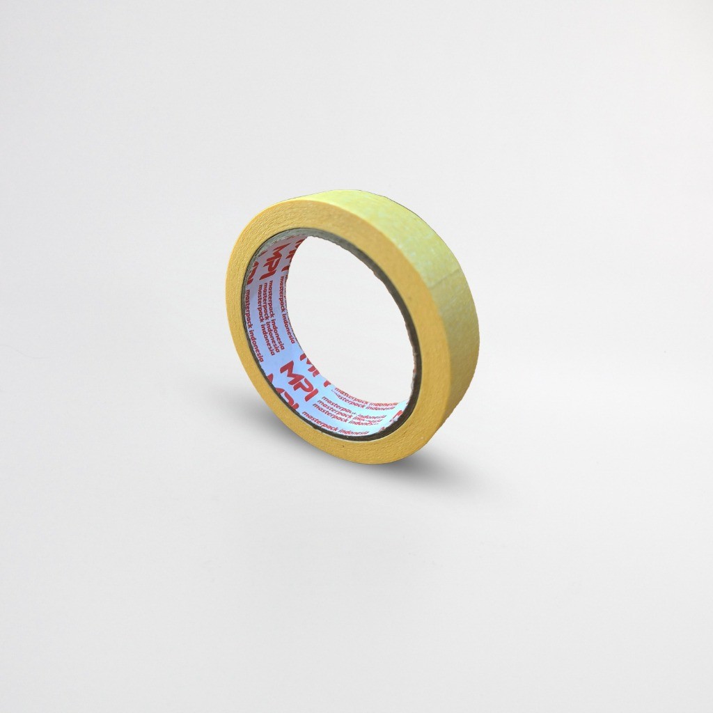 

Masking Tape 24 mm x 21 meter MPI - Lakban Kertas 24 mm x 21 meter Master Pack Indonesia