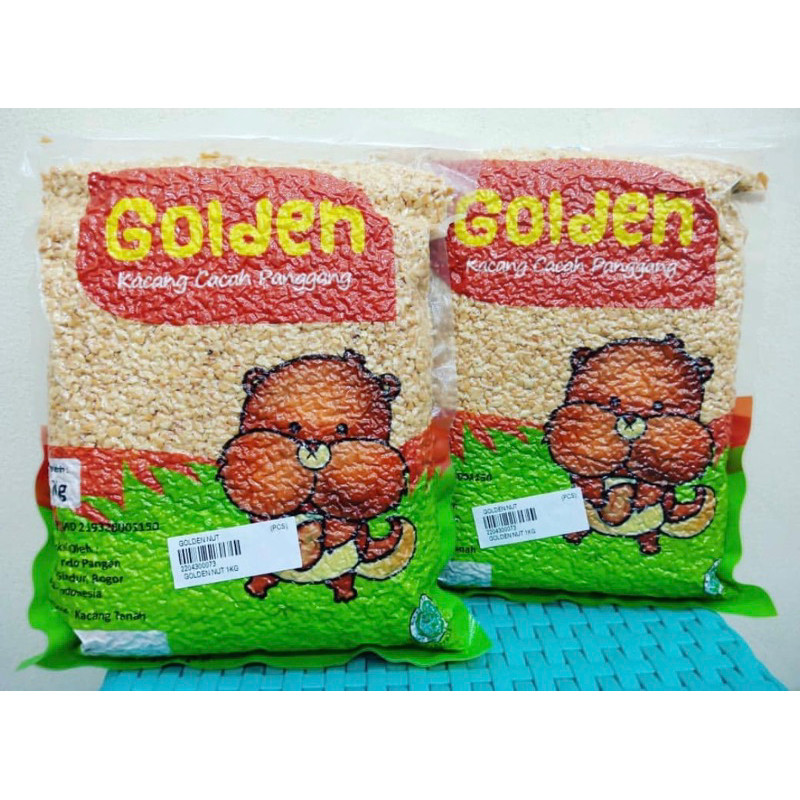 

Kacang Cincang / Kacang Cacah Golden Nut 1 Dus Isi 10 x 1 Kg