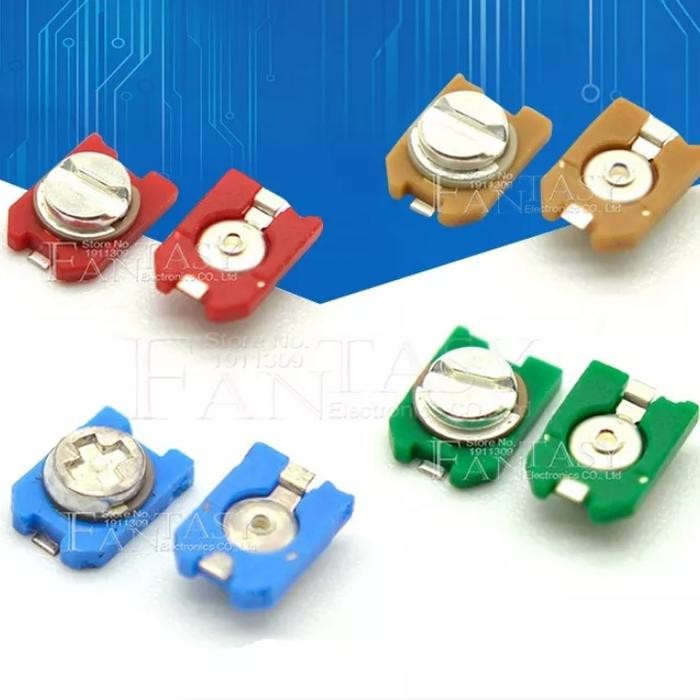 DC99 Trimmer 10pF SMD adjustable kapasitor trimer TZC3206A110 10 pF - Not Specified