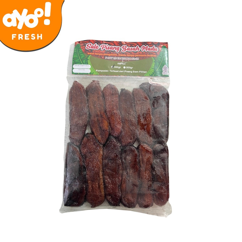 

Sale Pisang Basah Madu 300gr