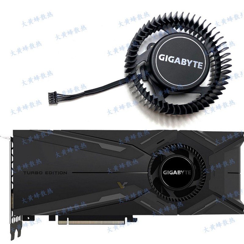 New Cooling Fan for Gigabyte RTX2080 RTX2080ti Public Version Video Card