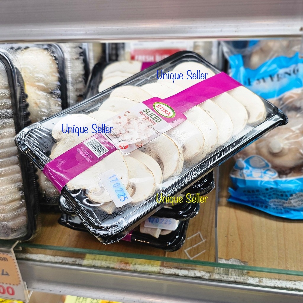 [Isi250] Tray Buah & Daging Plastik Hitam TX 17.5x11x3 cm / Tray Buah Plastik TX / Alas Plastik Buah