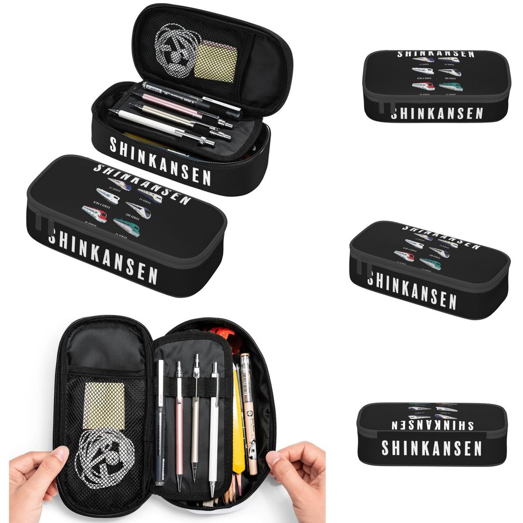 

Japanese Shinkansen Bullet Trains Pencil Cases Big Capacity Pen Bags Pen Box Pencil Pouch For Boys Girls Students School Office