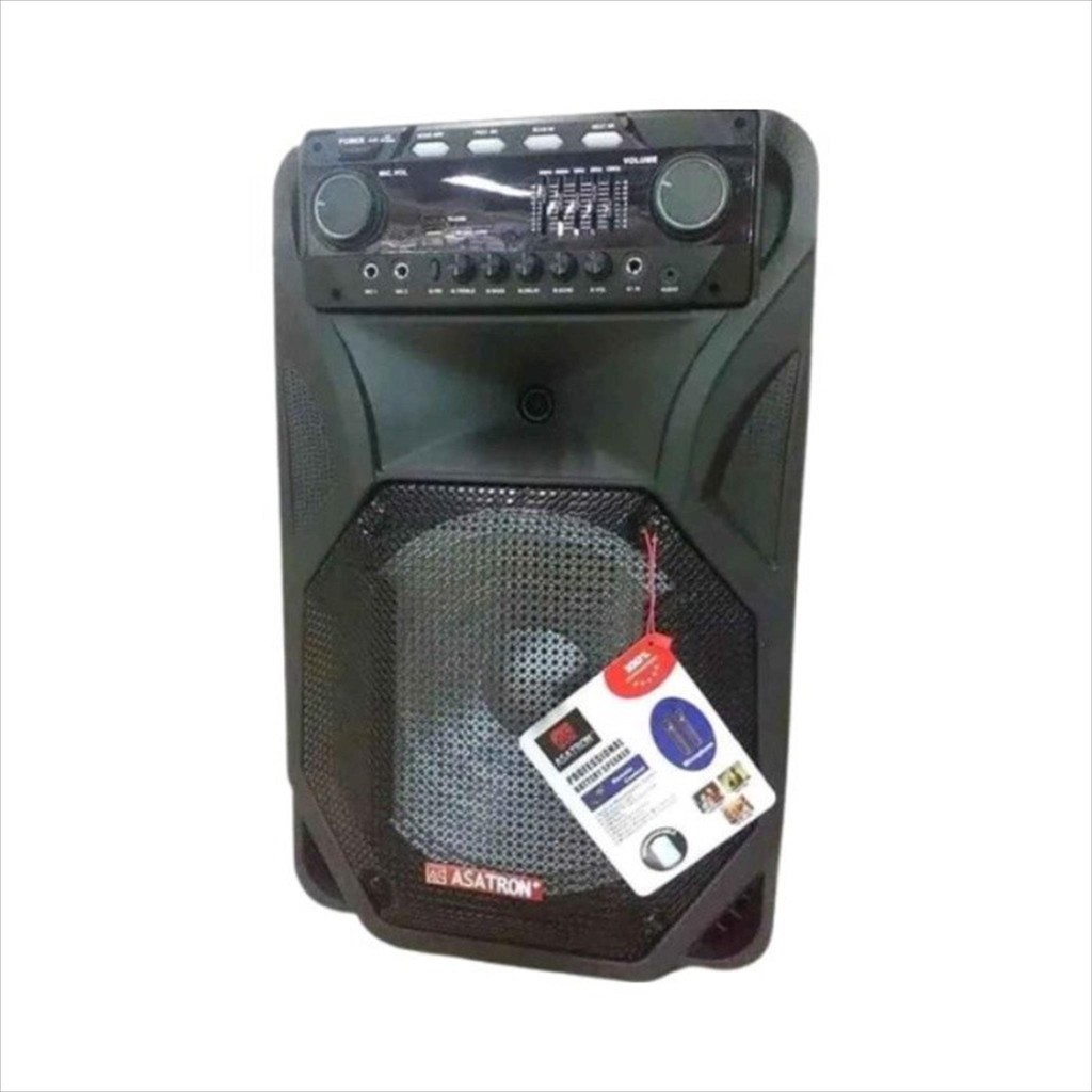 ASATRON SPEAKER PORTABLE 15" HT-8881 UKM