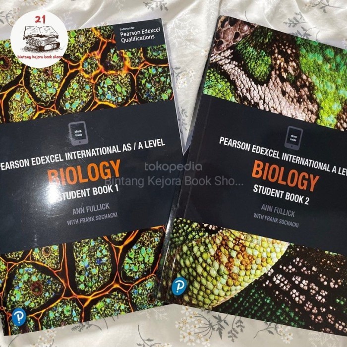 

Buku Pearson Edexcel International As A Level BIOLOGY Student book 1&2