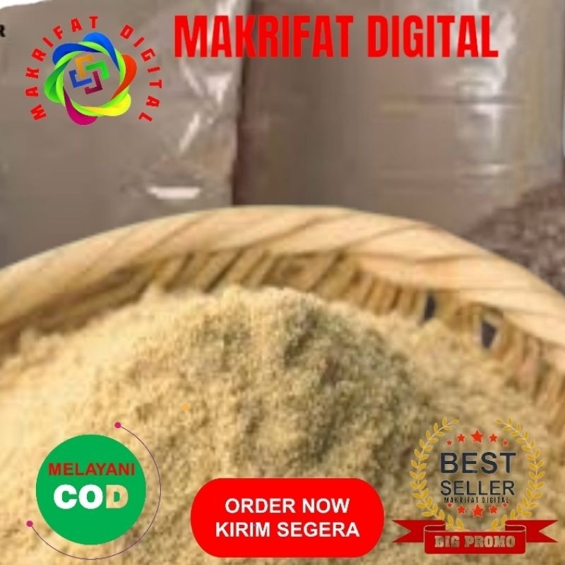 IMRON PRIBADI Paket 10 Kg BEKATUL DEDAK ASLI Tanpa Campuran  Cocok Pakan Ternak Unggas Ayam Bebek En