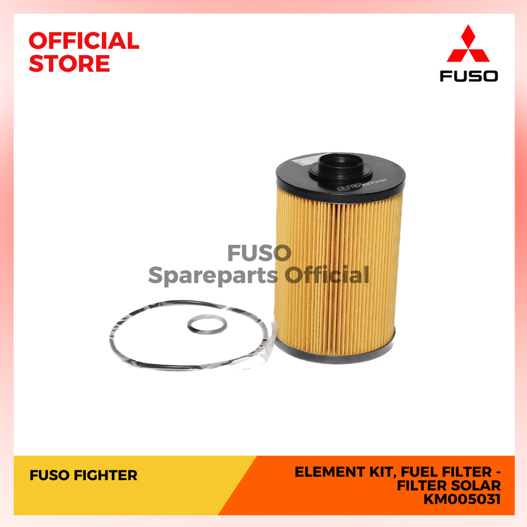 Fuso Element Kit, Fuel Filter - Filter Solar - Fuso Fighter [KM005031] Mitsubishi Fuso