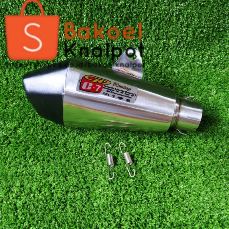 CLD C7 inlet 38-50mm/ CLD C7 SELINCER KNALPOT RACING BEAT KARBU / BEAT STREET / MIO J / MIO SPORTI /