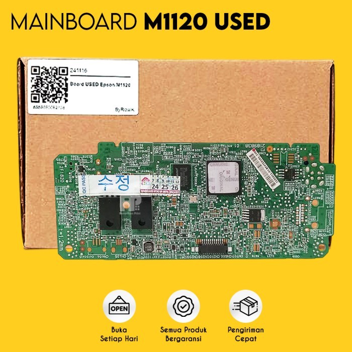 Mainboard Epson Printer M1120 Motherboard Epson M 1120 Monochrome Used Bekas Cabutan Bergaransi