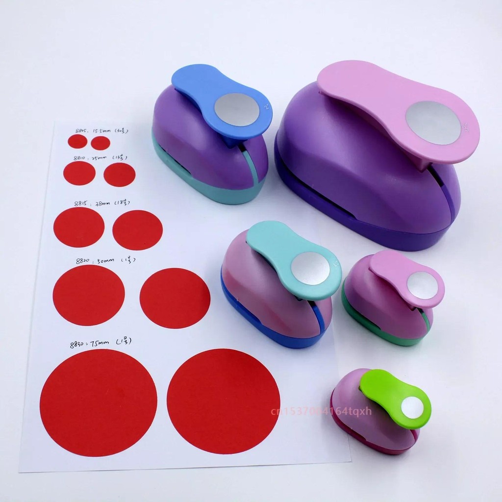 

Circle Punch 9/16/25mm DIY Craft Hole Puncher For Scrapbooking Punches Maker Kids Scrapbook Paper Cutter Embossing Sharper