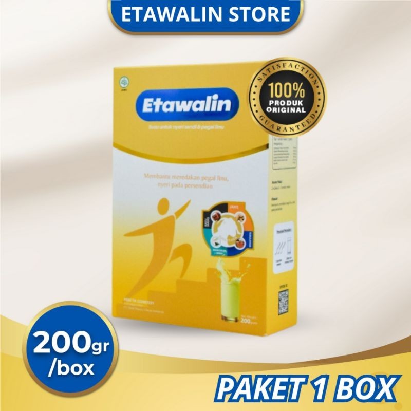 

Etawalin - Susu Kambing Alami Mengatasi Asam Urat Nyeri Sendi Dan Tulang Original 1 Box