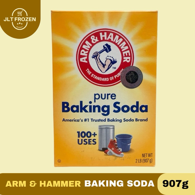 

Arms & Hammer Baking Soda Murni 100% Food Grade / Soda Kue Murni / Baking Soda Multipurpose - 907g