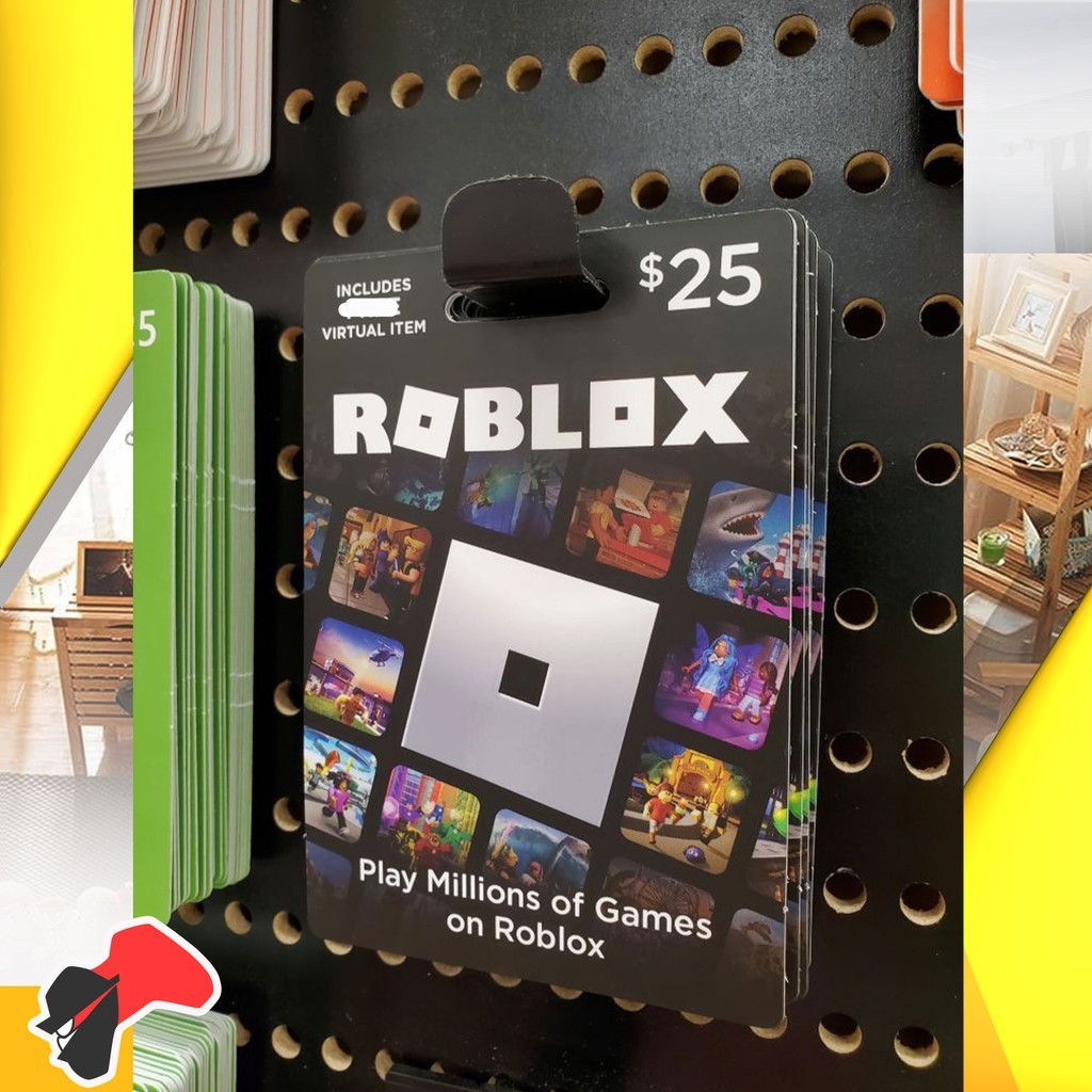 Voucher ROBLOX Robux 10$ 15$ 20$ 25$ 30$ 50$ 100$ Game Card Gift Card [Termurah] [Digital Code] 400,