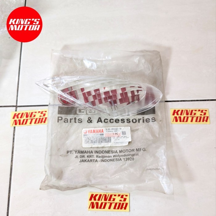 MIKA KACA LAMPU SEN SEIN BENING NOUVO LELE DEPAN KANAN 5LW H3322 10 ASLI YAMAHA