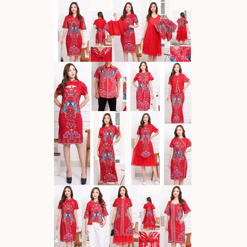 SERAGAM BATIK FAMILY COUPLE NATAL IMLEK