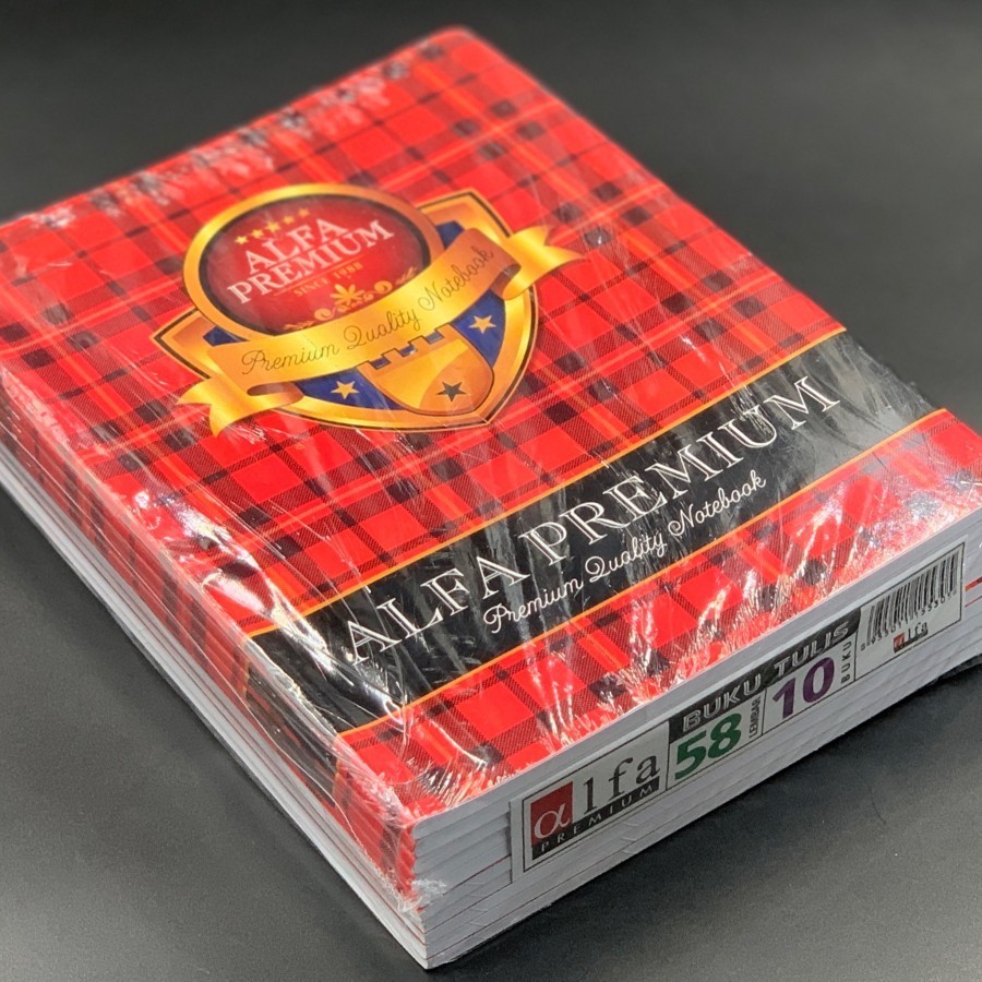

Buku tulis 58 lembar ALFA PREMIUM