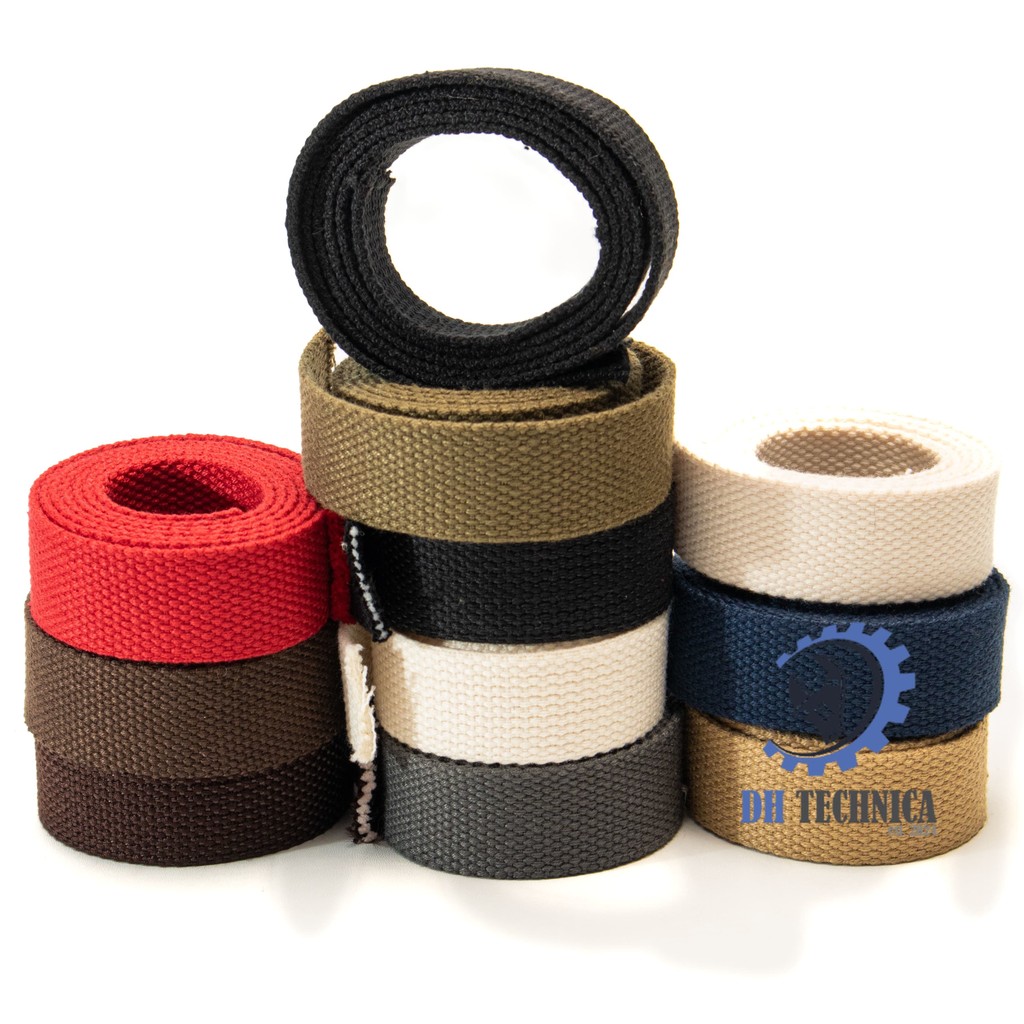 Webbing KATUN 2,5 CM PER METER - Tali Webbing 25 MM