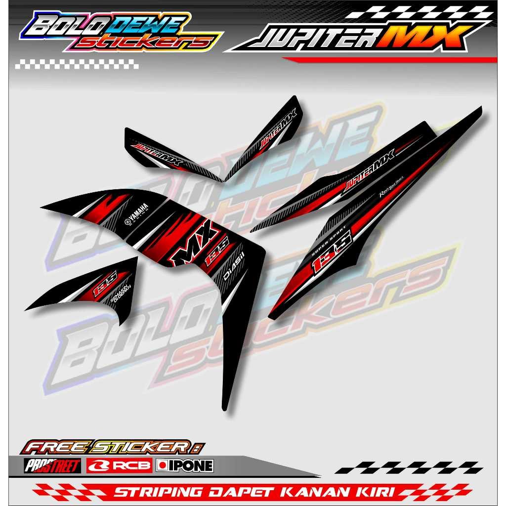 STRIPING VARIASI MOTOR YAMAHA JUPITER MX OLD / STICKER LIST MOTOR VARIASI JUPITER MX LAMA