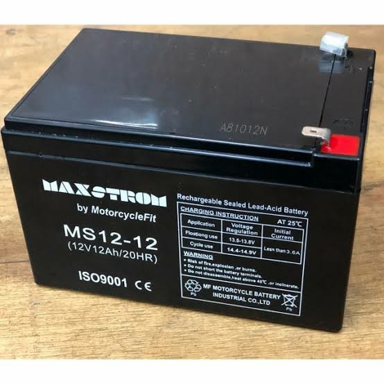 Aki Kering 12V 12Ah Accu 12Volt 12Ampere