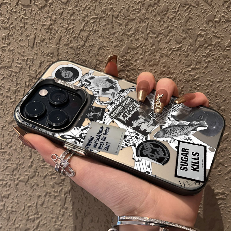 Bermain gitar Hidup lucu Tren meledak case iPhone seri Kompatibel untuk iPhone 11 12 13 14 15 pro pr