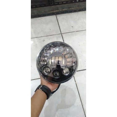 Daymaker 7 inch 19 LED + soket MOTOR