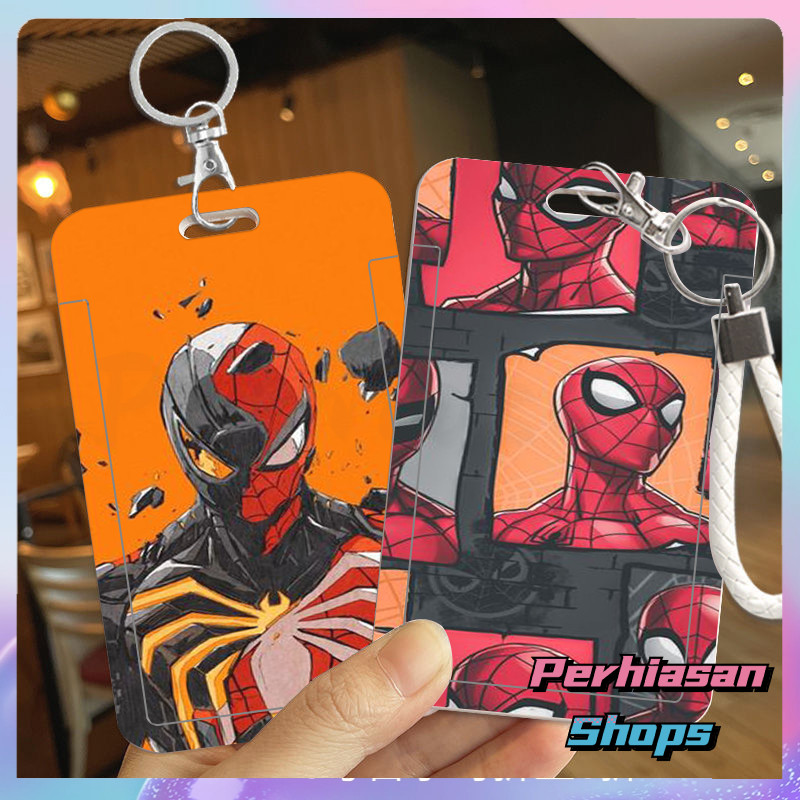

ID CARD HOLDER MOTIF KAWAII TEMPAT KARTU PHOTOCARD PHOTO CARD Dilengkapi Dengan Tali Tangan Berkualitas Tinggi Mendukung Diskon Untuk Pembelian Grosir, Plot tentang Spiderman Dua - Sisi dan Spiderman
