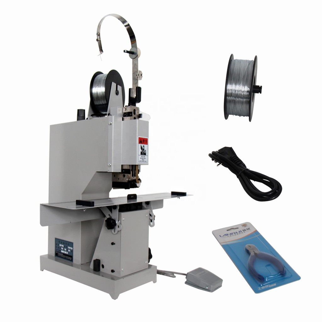 

single head desktop book wire stitching electric stapler machine ws-601