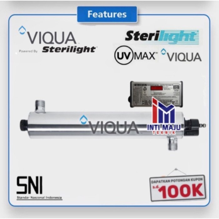 UV STERILIGHT VIQUA S5Q-PA ULTRAVIOLET VIQUA 5GPM ORIGINAL CANADA