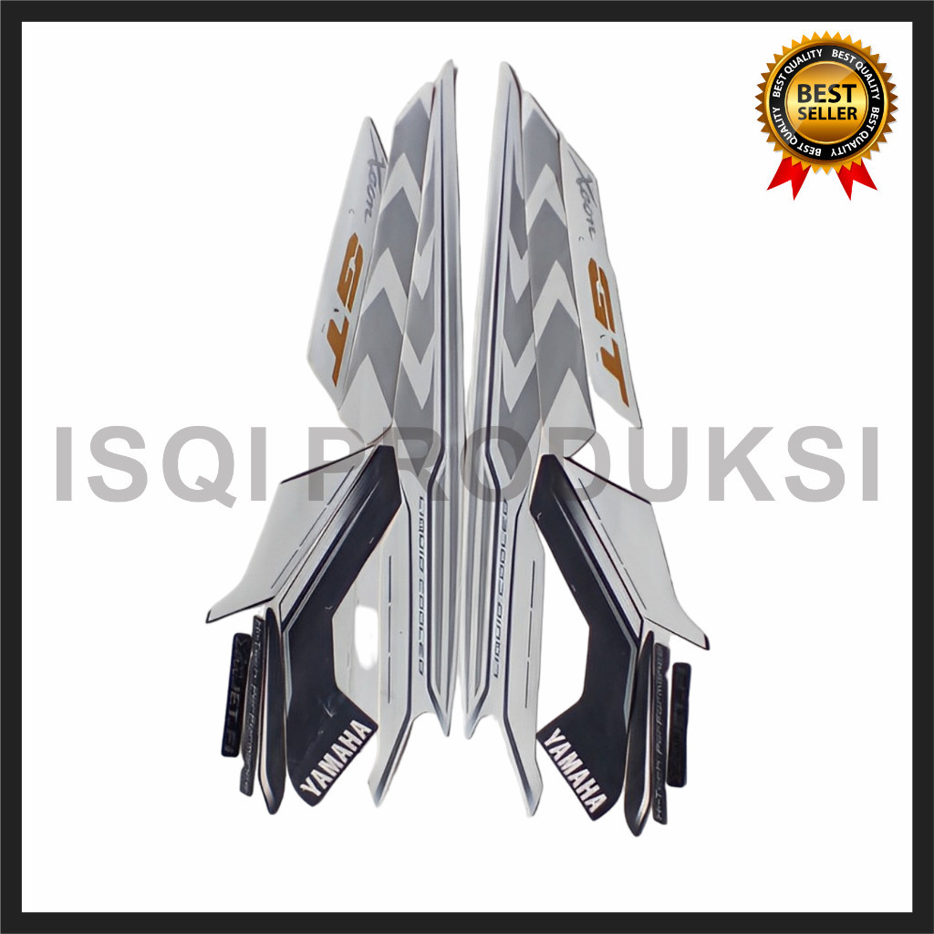 Striping Stiker Motor XEON 125 2015 Movistar Lis Les Body Xeon 125 2015
