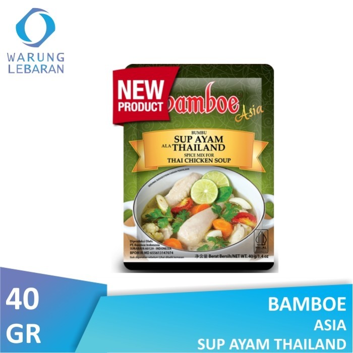 

Bamboe Sup Ayam Thailand 40gr