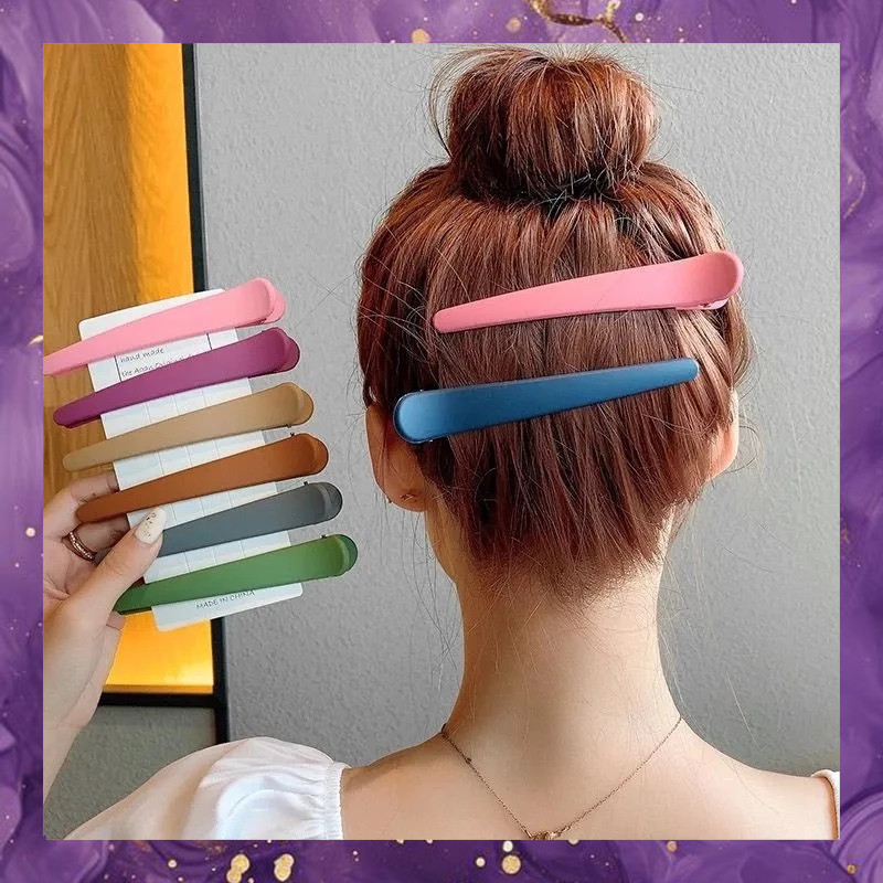 (SBA) Jepitan Rambut BEBEK DOFF Warna Cantik Kecil Mini Jepit Cepol Korea Lucu SC4336A1