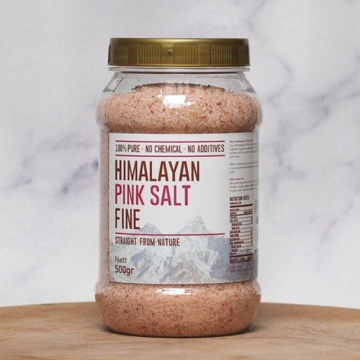 

Mezzaluna Himalayan Pink Salt Coarse 500gr Garam Himalaya Kasar