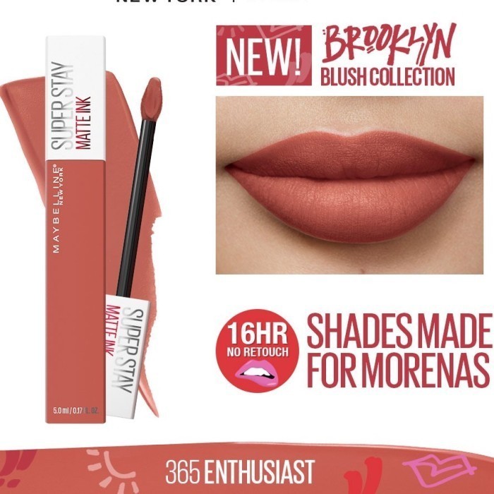 MAYBELLINE SUPERSTAY MATTE INK 365 ENTHUSIAST