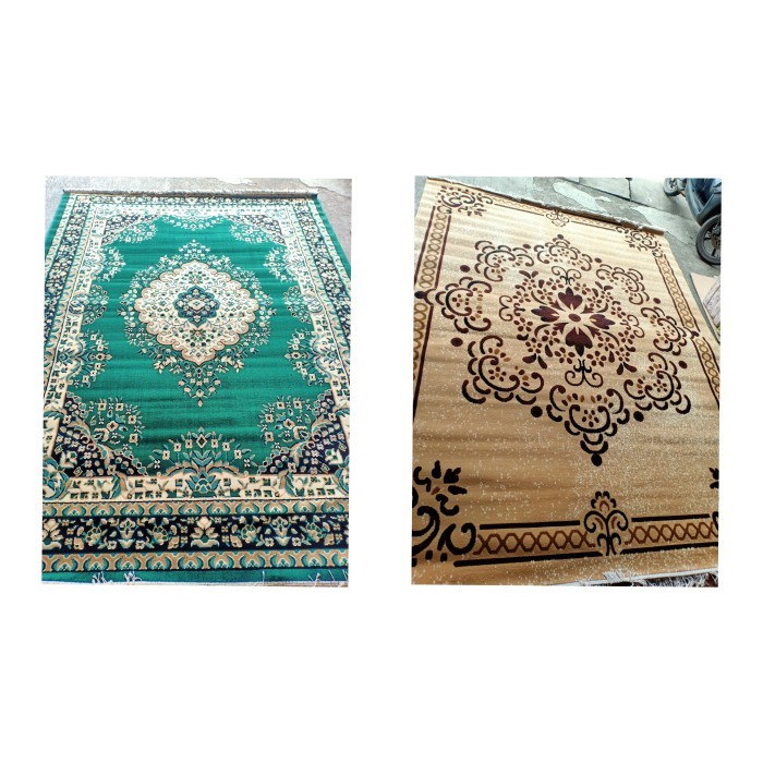 KARPET ALMAYA 230X310 MOTIF MINIMALIS, BUNGA.