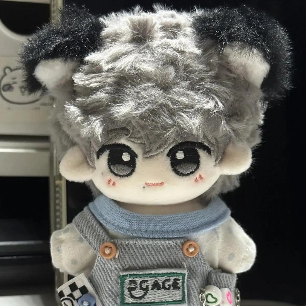 Xu Minghao 10cm Plush Doll Stuffed Toy Cartoon Anime Figure Plushies DressUp Clothing Pillow Decor B