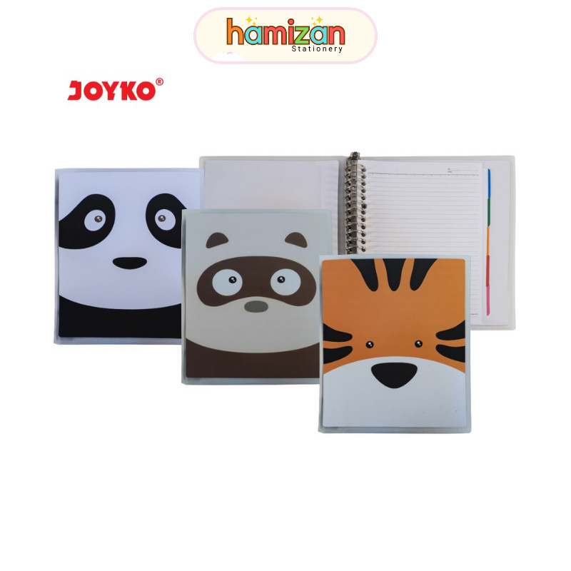 

Map binder A5 fancy A5-TSAF-F512 Animal Face Joyko / Binder Note Joyko A5-TSAF-F511 / Animal Face Murah Berkualitas