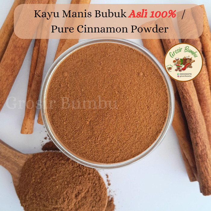 

AST Kayu Manis Bubuk Asli 100% 1kg / Pure Cinnamon Powder