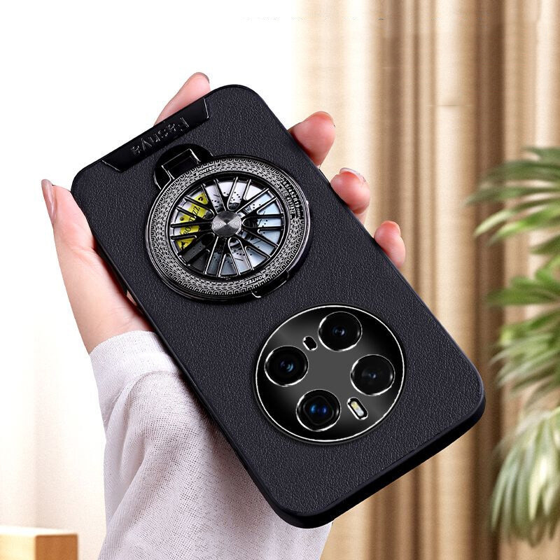 Phone Case for Honor X60 X50 X9A X40 X30 i Plus Magic 7 6 5 4 Pro Back Cover Luxury Metal Texture Gy