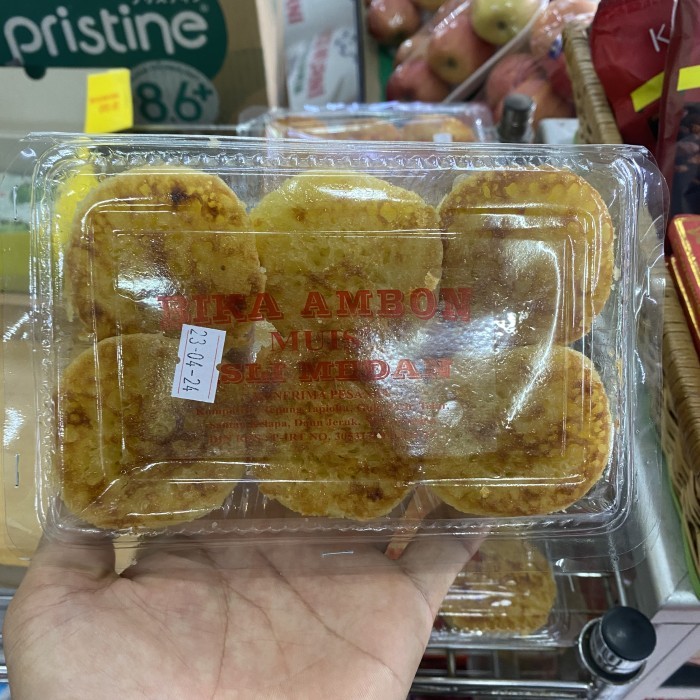 

Bika ambon medan enak mini isi 6 pcs
