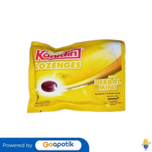 

Konidin Herbal Mint Lozenges Sachet