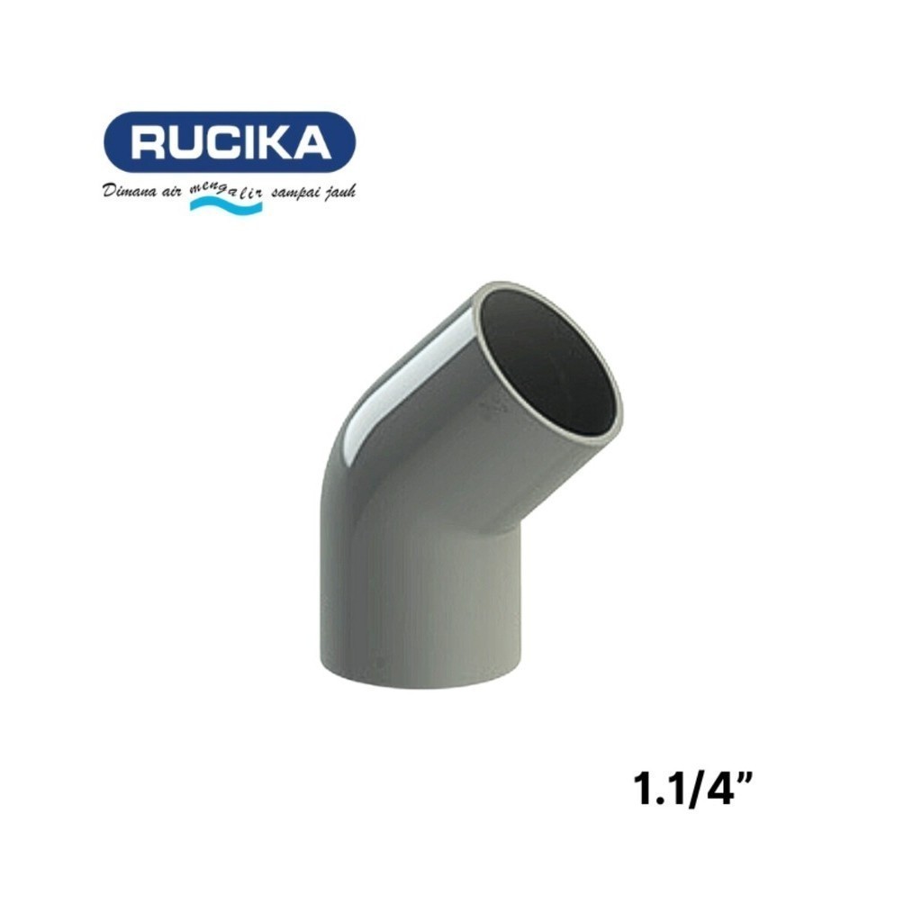 Elbow 45 AW 1.1/4" inch (RUCIKA) / Knie
