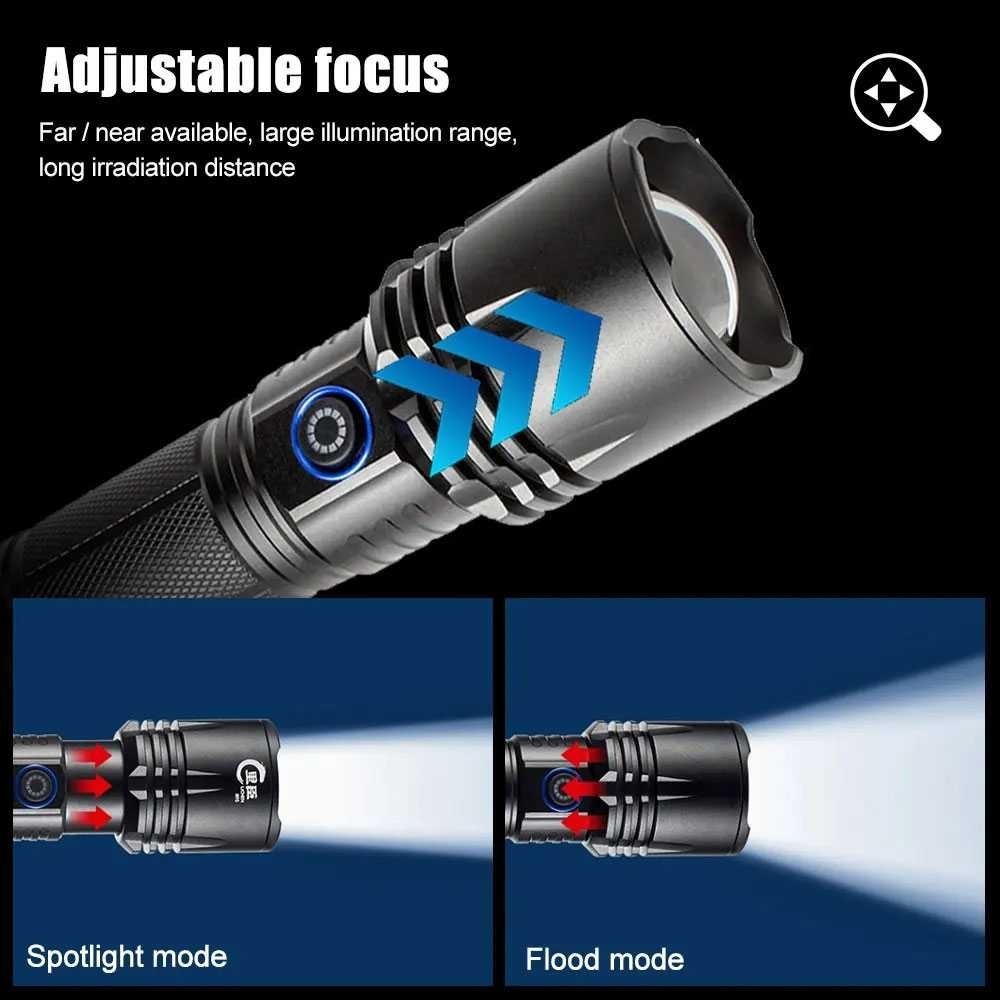 BESTSUN Senter LED Tactical Flashlight XHP50 1500 Lumens - P50