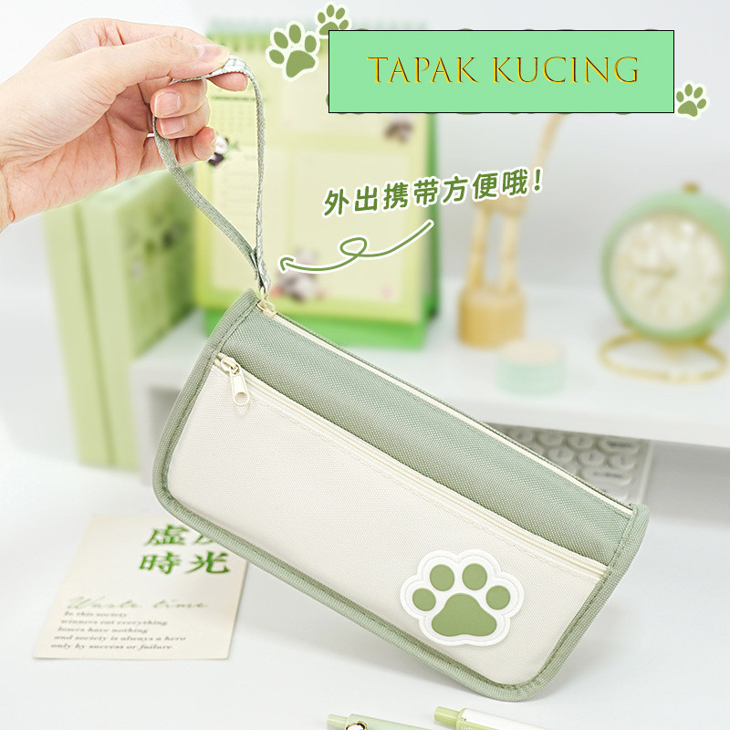 

TXS57 Pen Pencil Case Kotak Tempat Pensil Cat Paw Tapak Kucing Color KTM