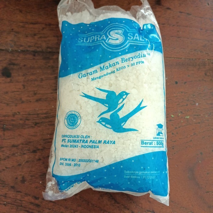

NEW ITEM SUPRA GARAM KASAR MAKAN BERYODIUM 200G BAHAN MASAK