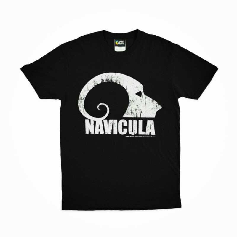 Navicula - T-shirt Navicula Official Merchandise Cotton combad tebal 24s