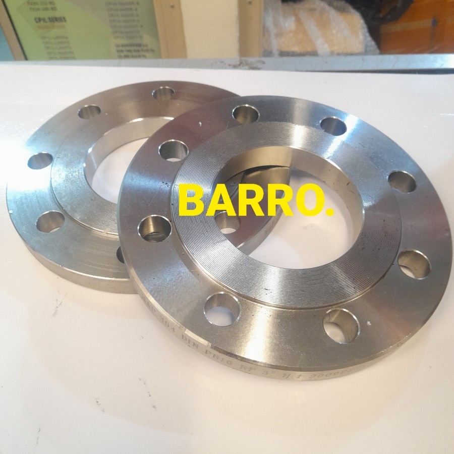 Flange 1" SS304 PN 16 STD RF Flange stainless steel SS 304